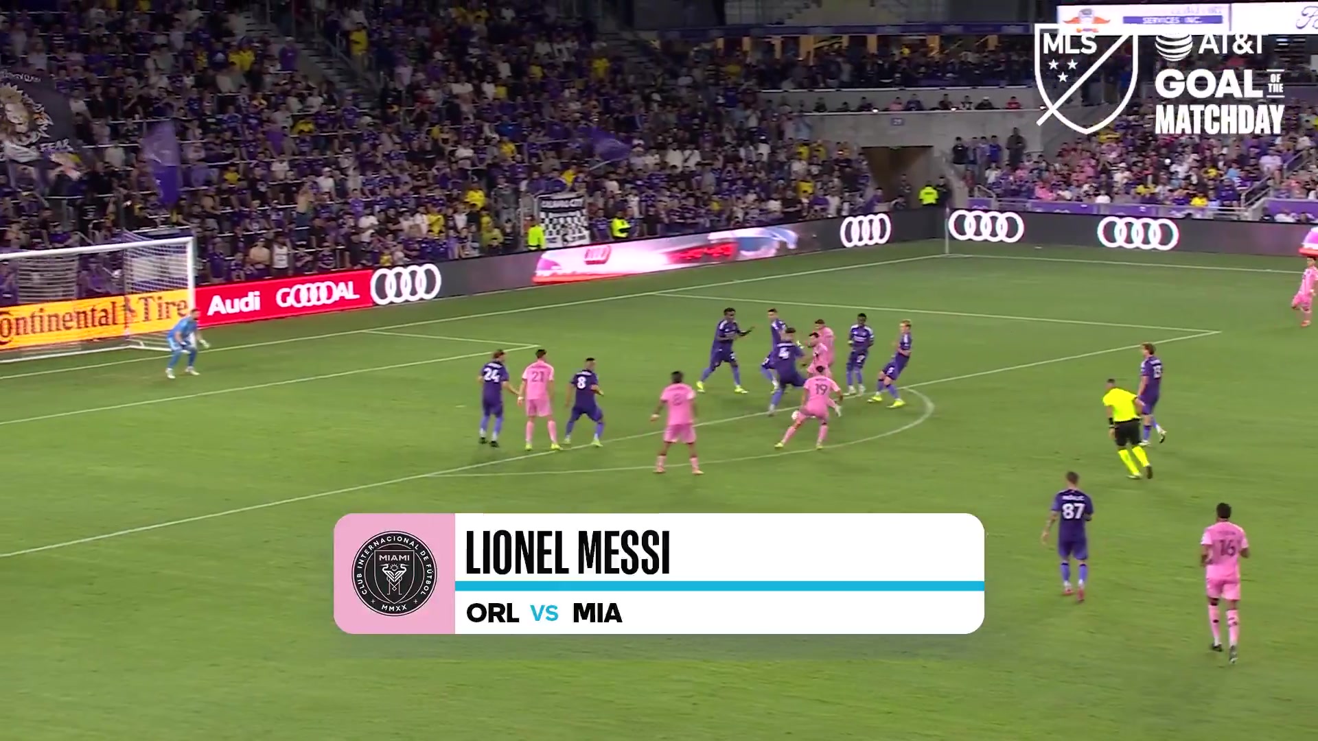 yl7703永利-精彩！梅西对阵奥兰多城远射破门，当选美职联本轮最佳进球